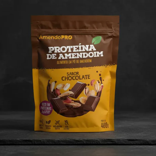 Proteína de Amendoim - Chocolate - 400g