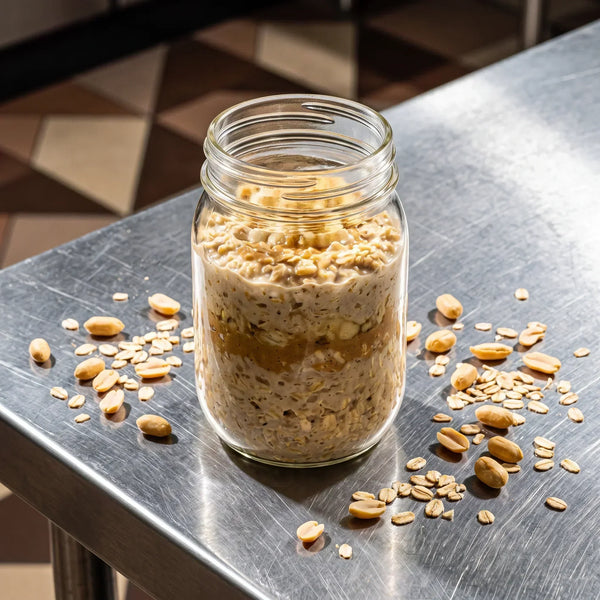 Overnight Oats de Paçoca