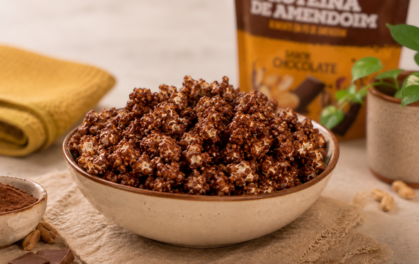 Pipoca de Chocolate