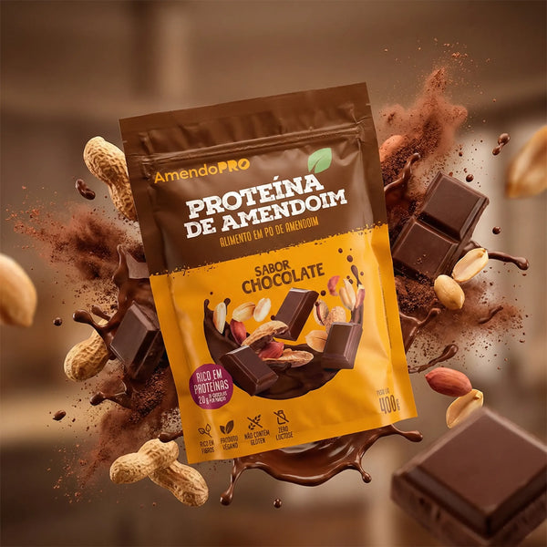 Proteína de Amendoim - Chocolate - 400g