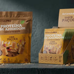 Proteína de Amendoim | Combo Paçoca 400g + Paçoca 480g (Display)