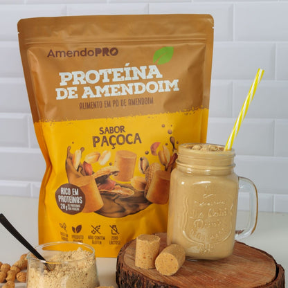 Proteína de Amendoim - Paçoca - 900g