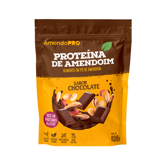 Proteína de Amendoim - Chocolate - 400g