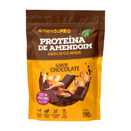 Proteína de Amendoim - Chocolate - 900g