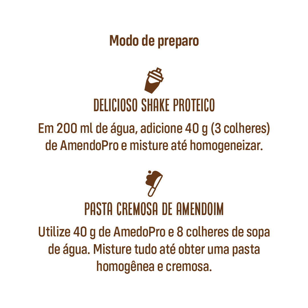 Proteína de Amendoim - Paçoca - 900g