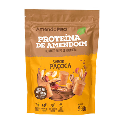 Proteína de Amendoim - Paçoca - 900g