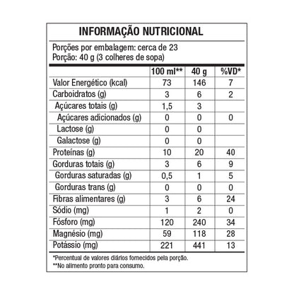Proteína de Amendoim - Chocolate Branco - 400g