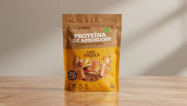 Proteína de Amendoim - Paçoca - 400g