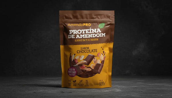 Proteína de Amendoim - Chocolate - 900g